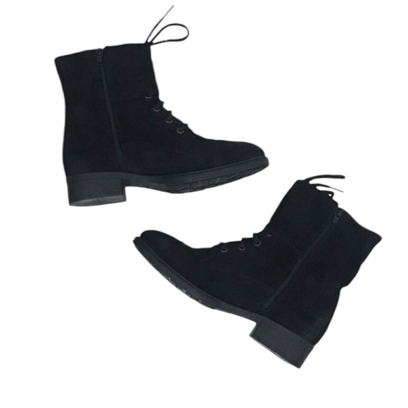 NWOT Seychelles Suede & Leather Cap Toe Gorgeous Boots - Picture 2 of 8